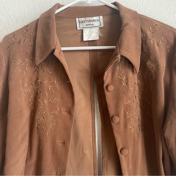 🤎VINTAGE SUEDE DRESS AND JACKET SET🤎 - Picture 6 of 6